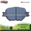 D817 auto brake pads for toyota corolla 2001-2004